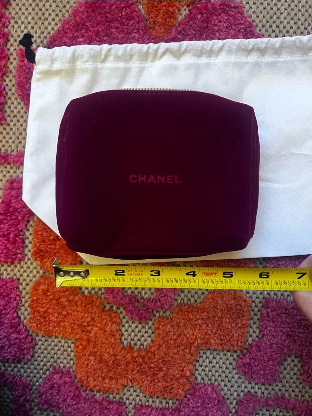 CHANEL velvet cosmetic